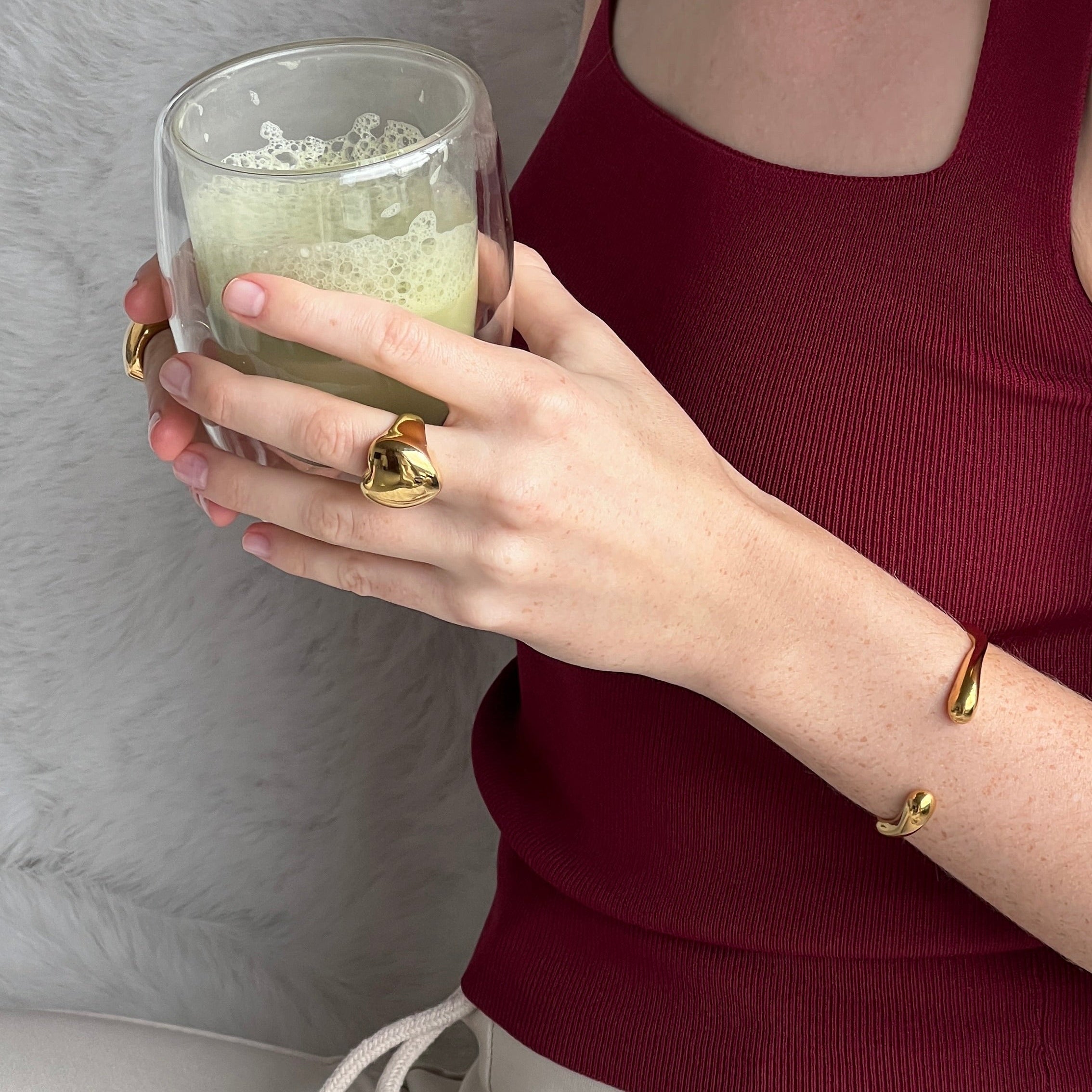 Must Have Classic everyday wear bracelet gilded in 18-Carat Gold