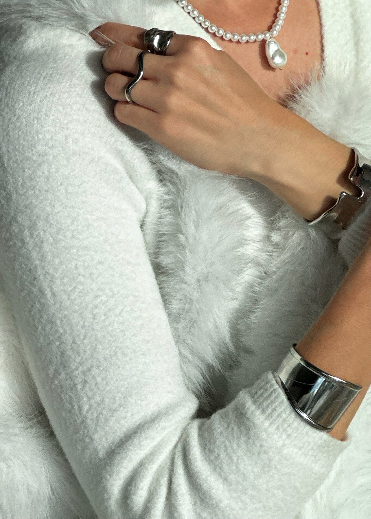 Round Bracelet gilded in 925 Silver