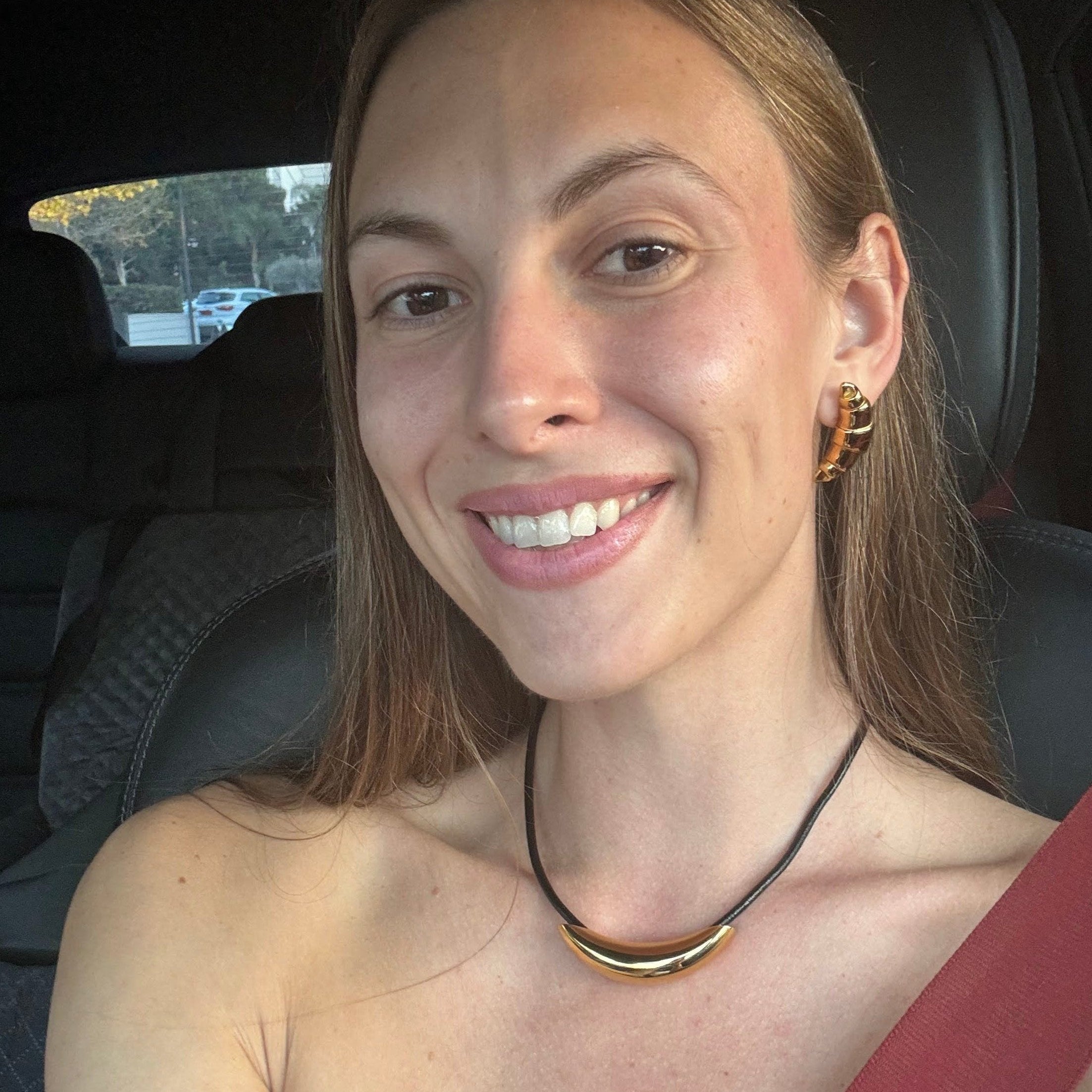 Boho Choker gilded in 18-Carat Gold