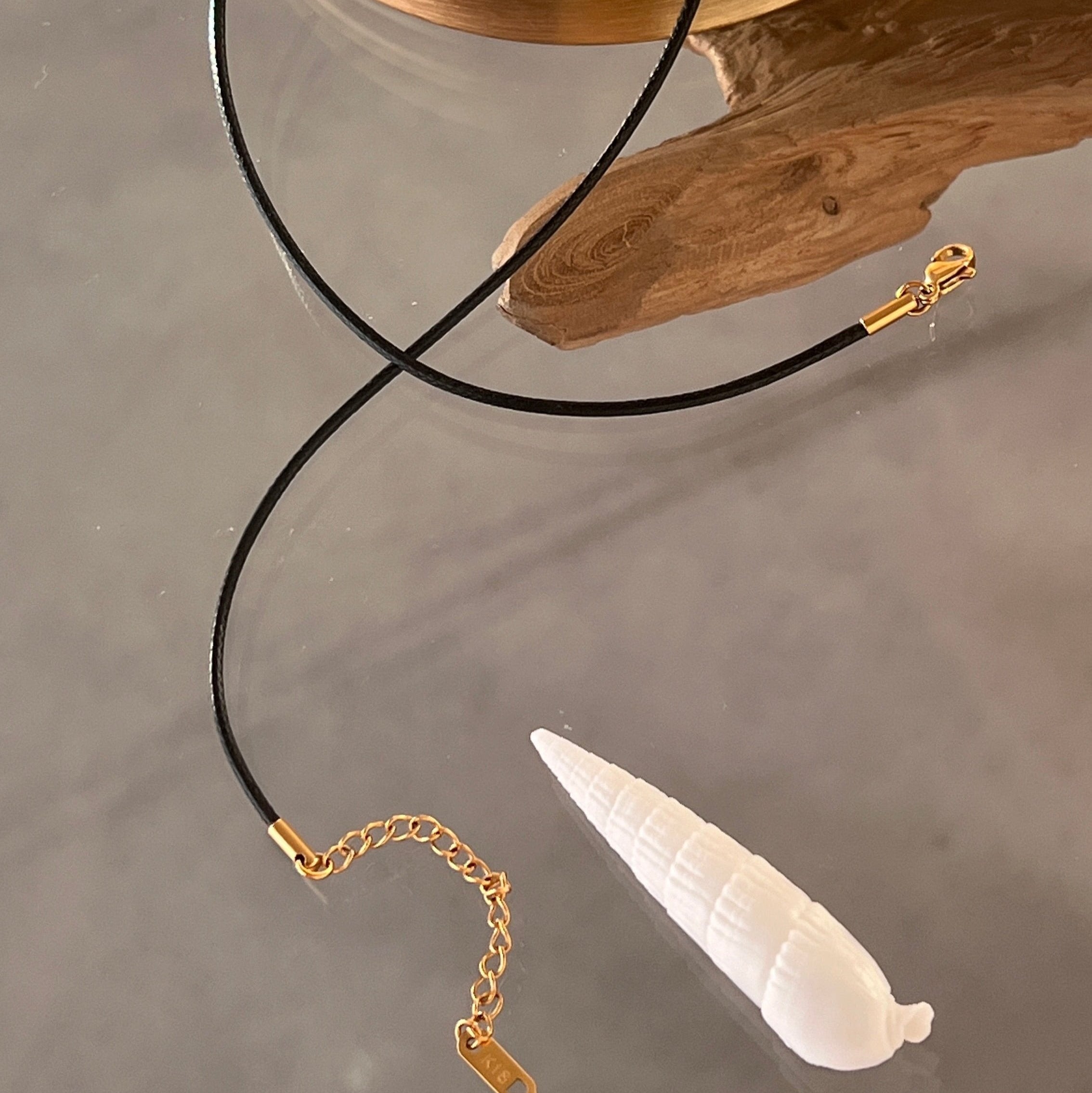 Boho Choker gilded in 18-Carat Gold