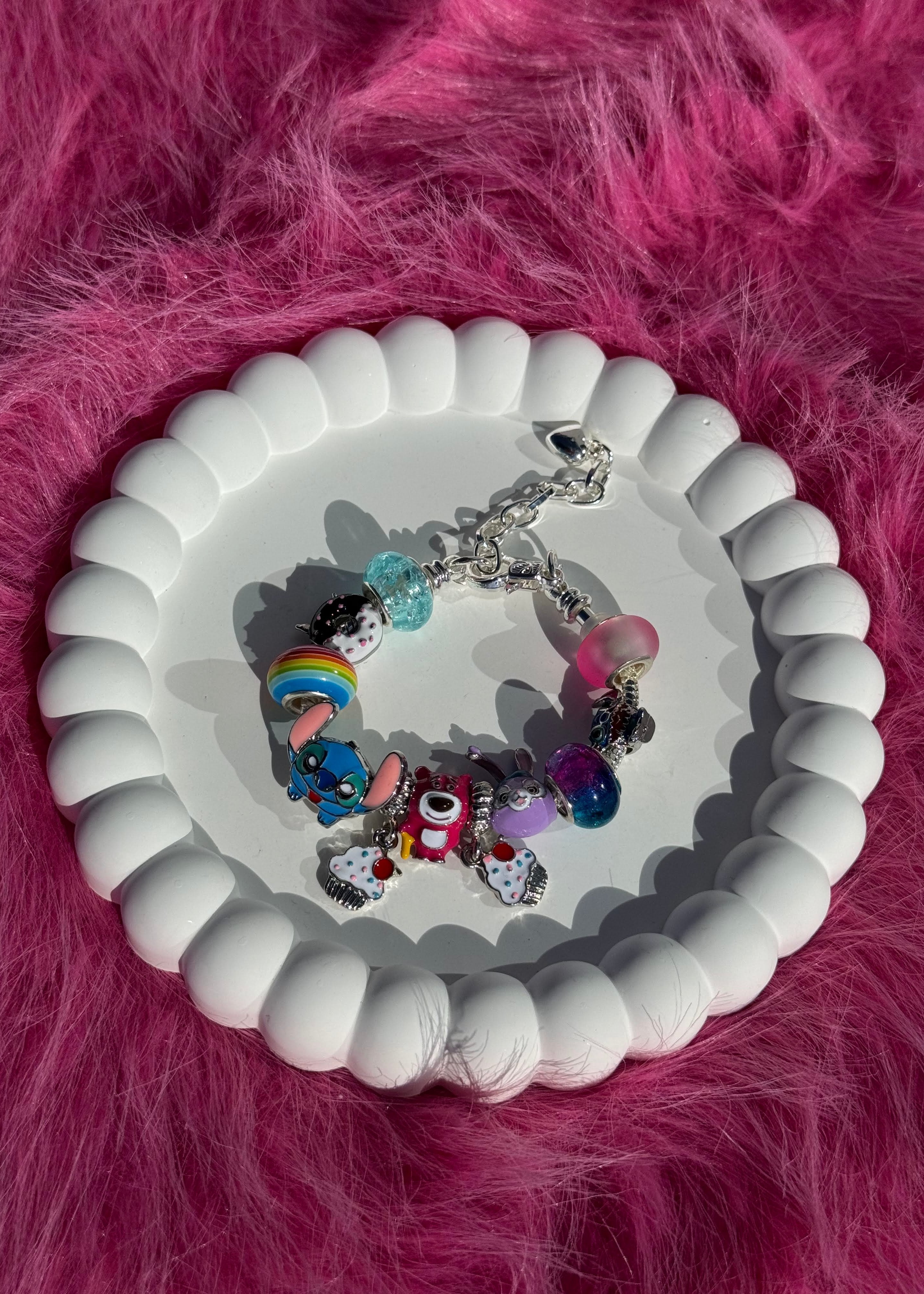 Sweets Kids Bracelet gilded in 925 Silver