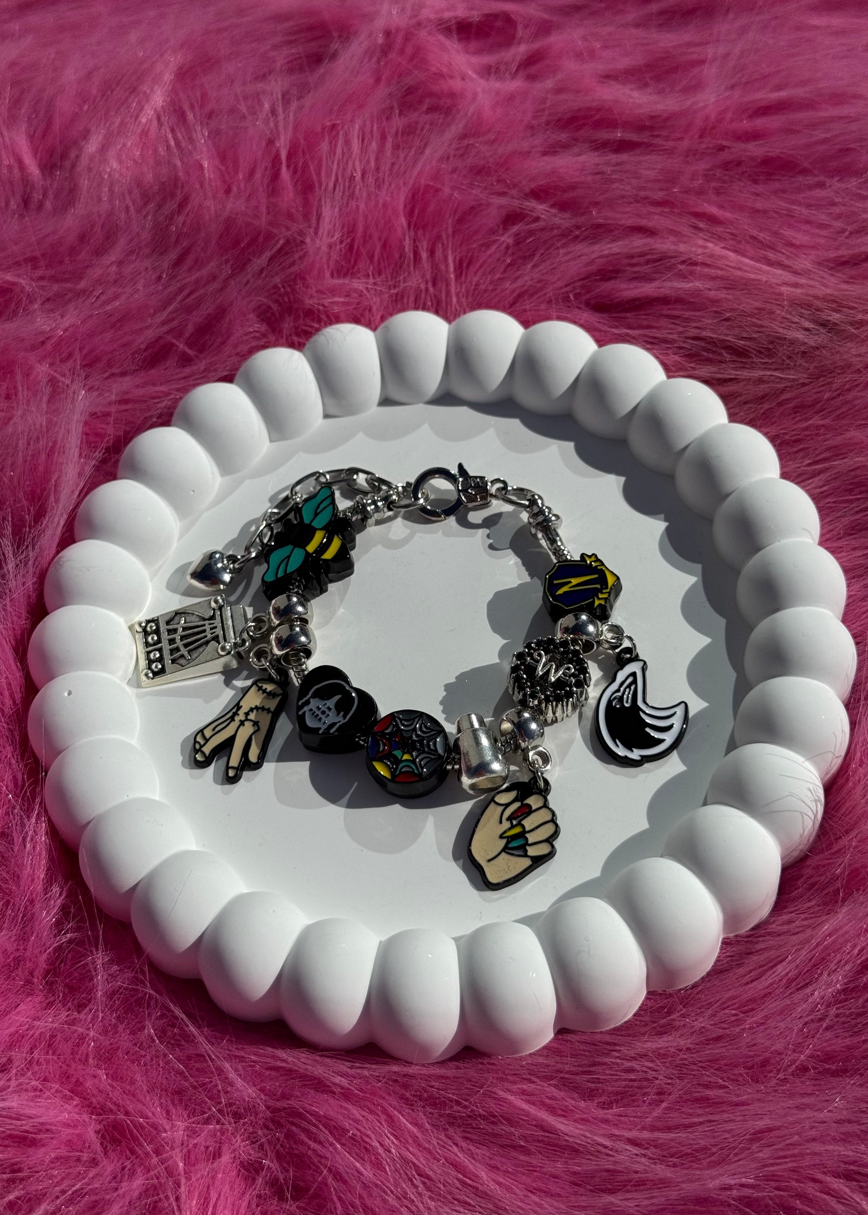 Wednesday Kids Bracelet gilded in 925 Silver