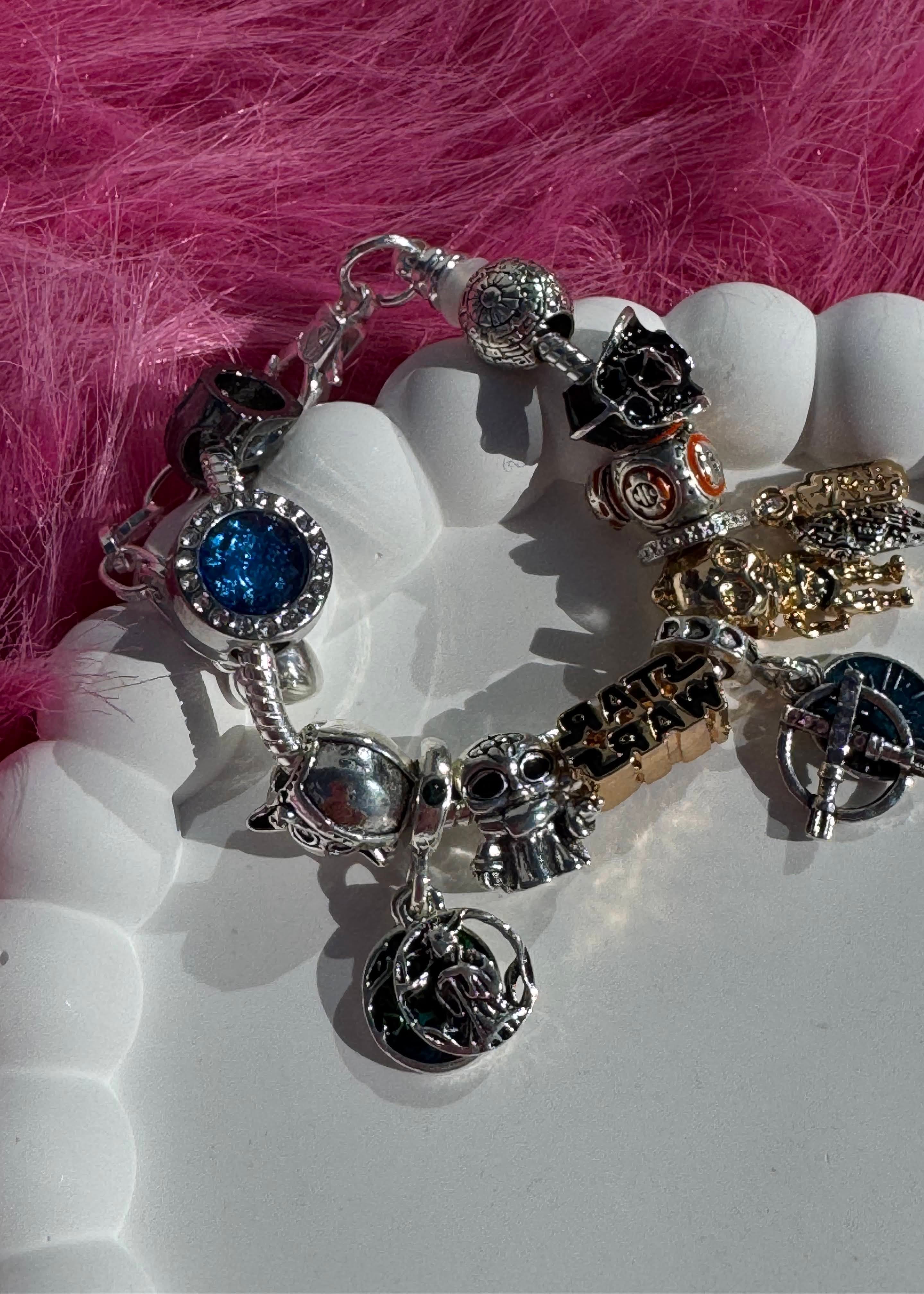 Star Wars Kids Bracelet gilded in 925 Silver