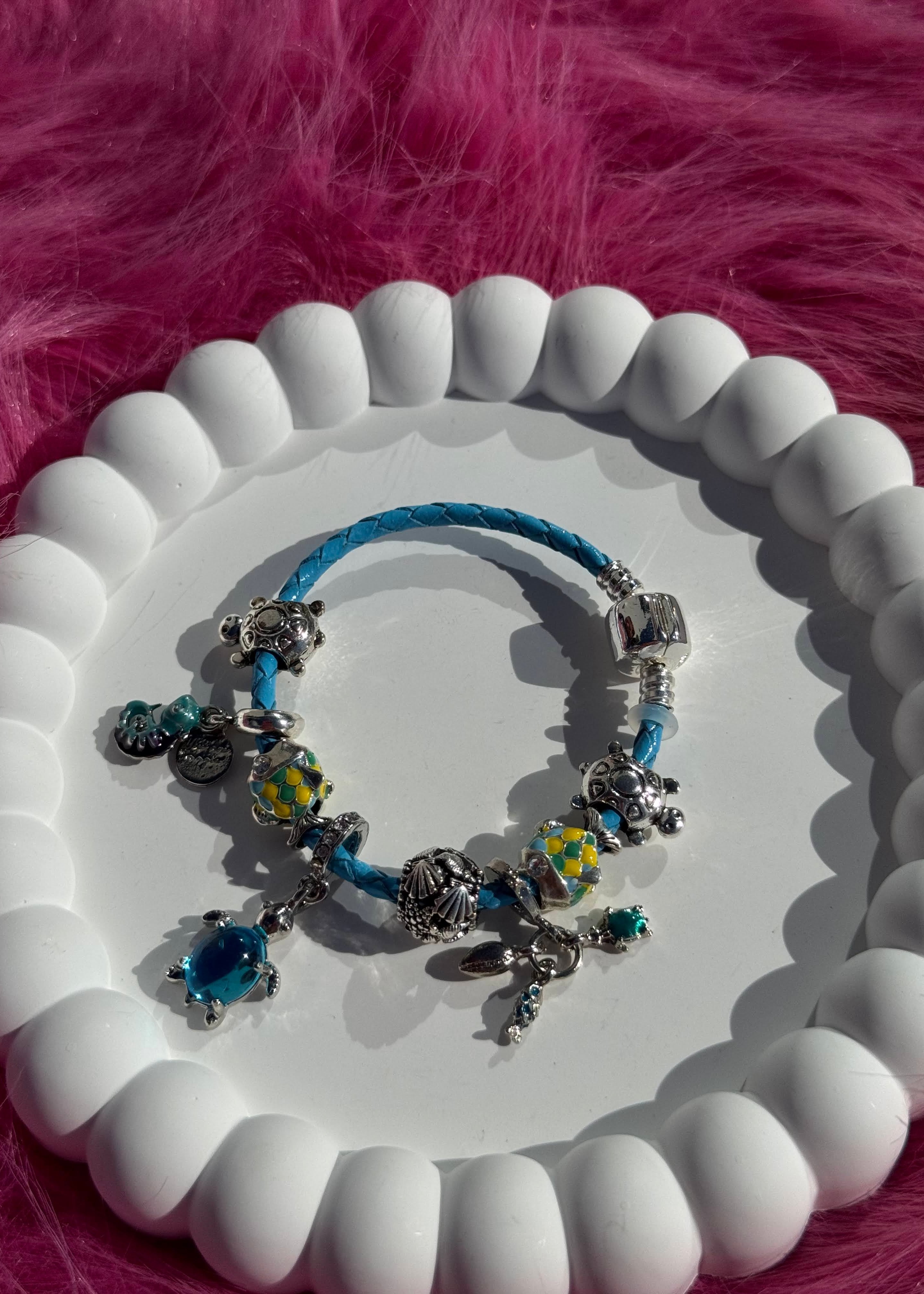 Turtles Kids Bracelet gilded in 925 Silver