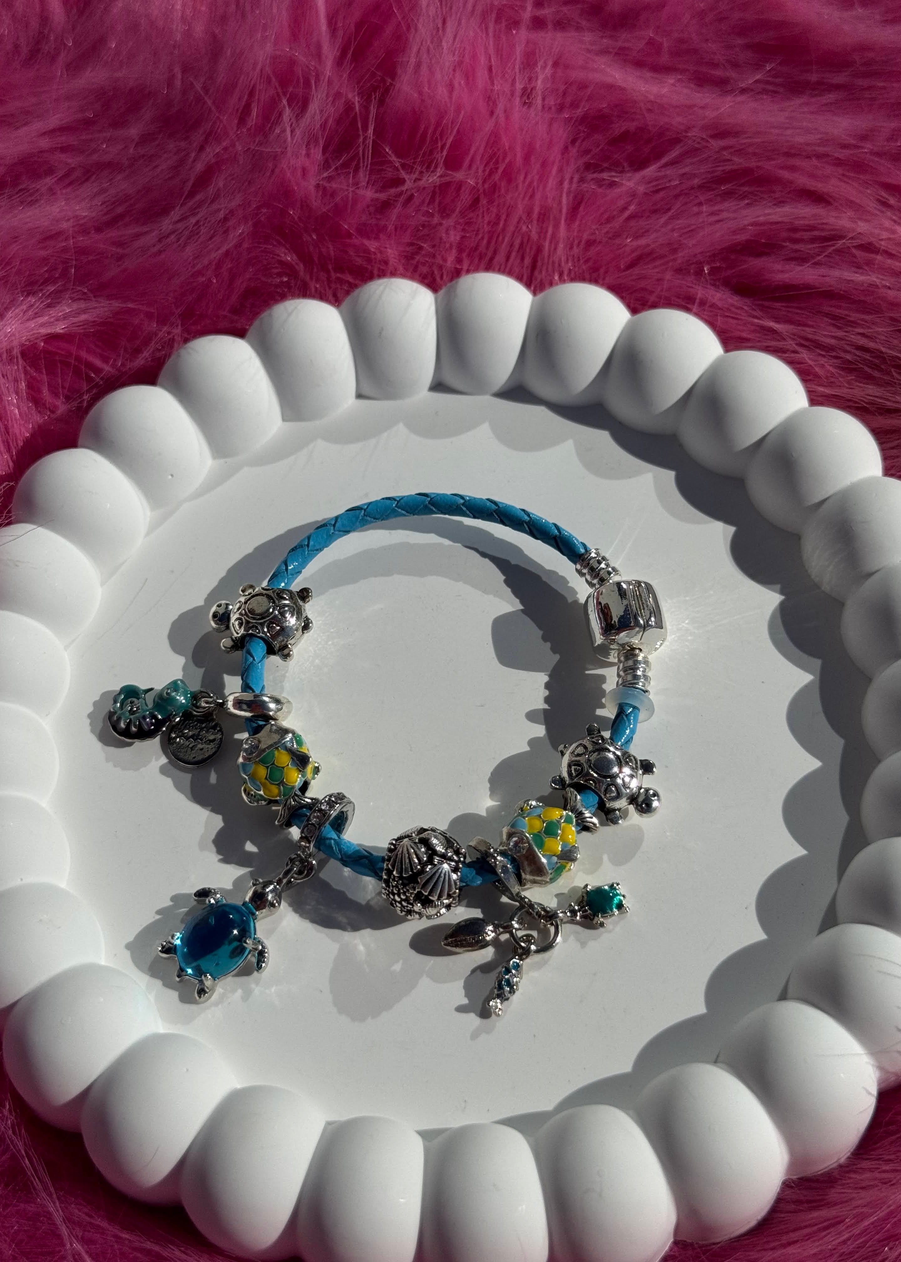 Turtles Kids Bracelet gilded in 925 Silver