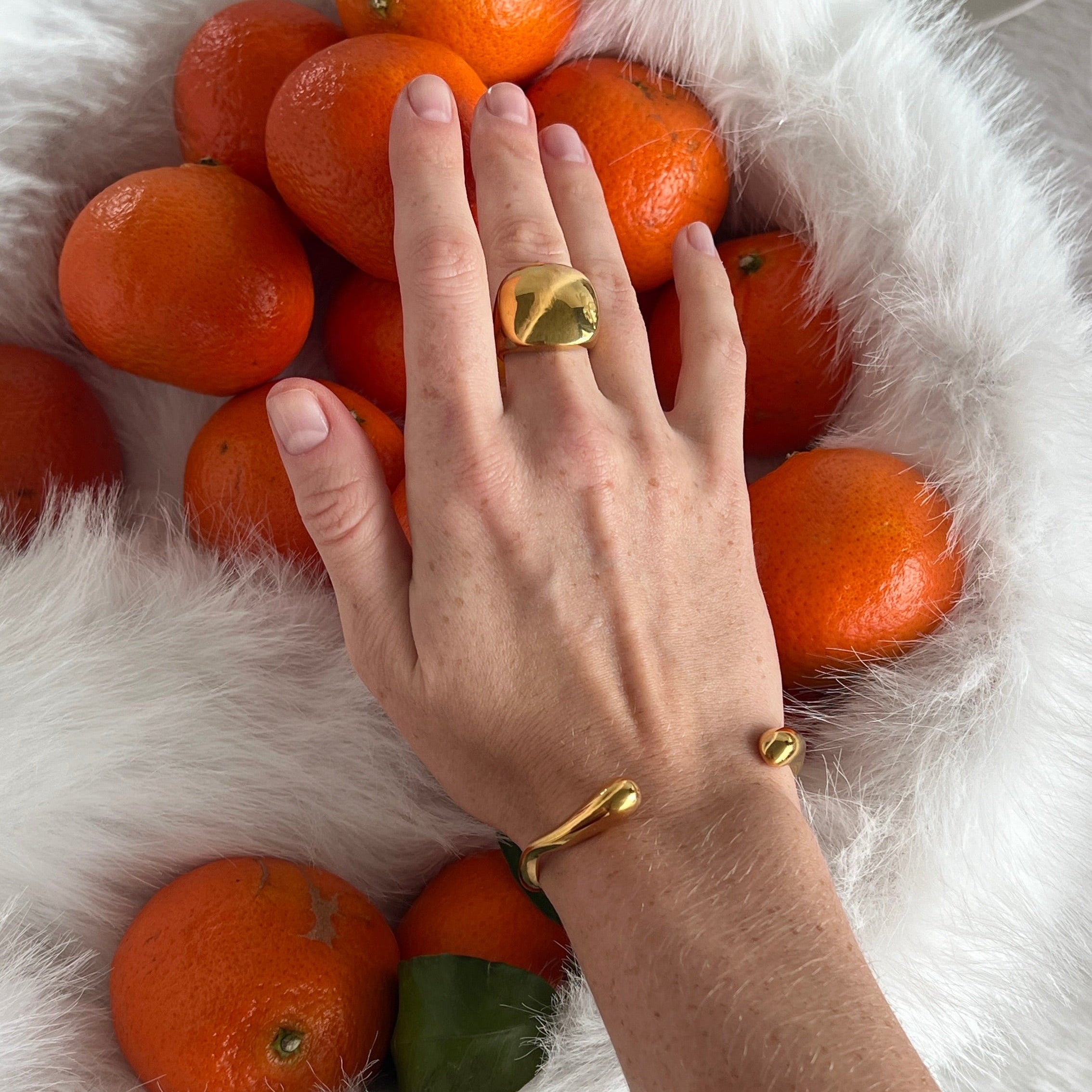 Must Have Classic everyday wear bracelet gilded in 18-Carat Gold