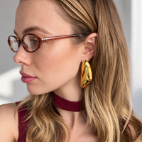 Gesture · Sculptural Drop Earrings